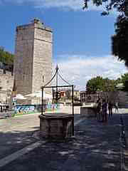 Captains Tower, Fortified Walls and Park Zadar Croatia
