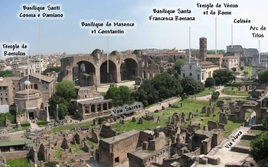 Roman Forum Buildings